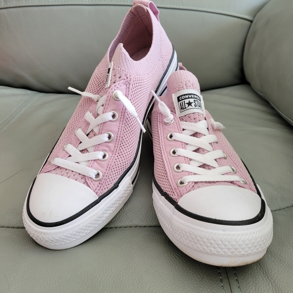 Converse Shoes - Converse Women's 8/girls 6 Light Pink Low-Top Sneakers